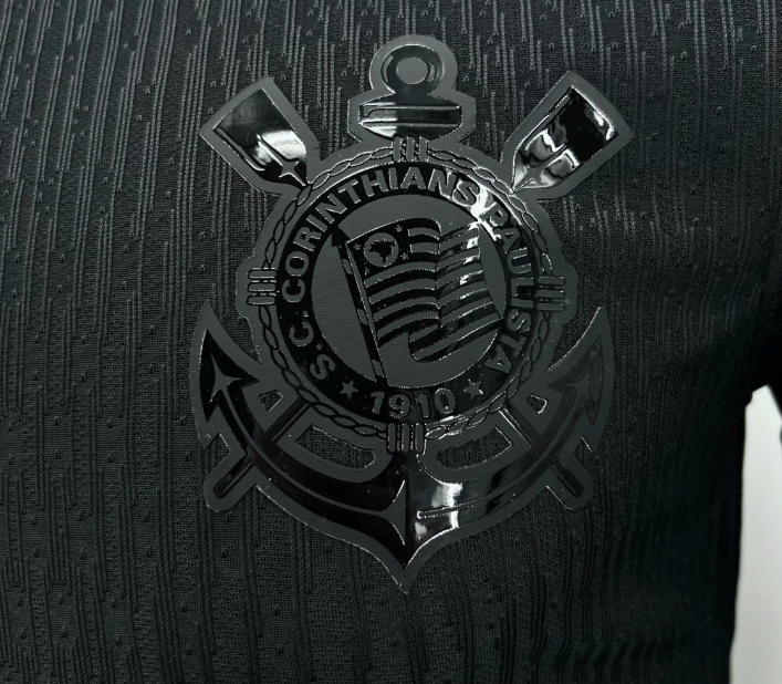 Camisa Nike Corinthians All Black II 2024/25 jogador Pro Masculino