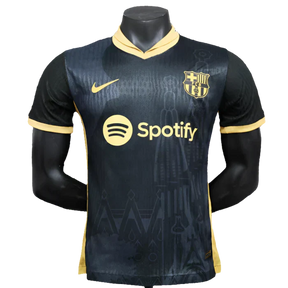 Camisa especial Barcelona 25/26 - Preta - Versão Jogador